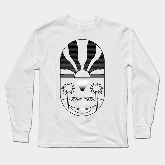 Beach Days Long Sleeve T-Shirt by JDP Designs